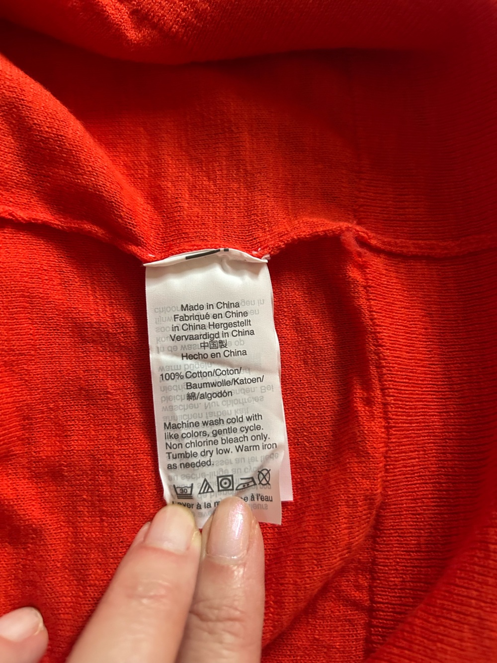 J Crew Women’s Red Lightweight V-Neck Button Cardigan Sweater M - Picture 5 of 5